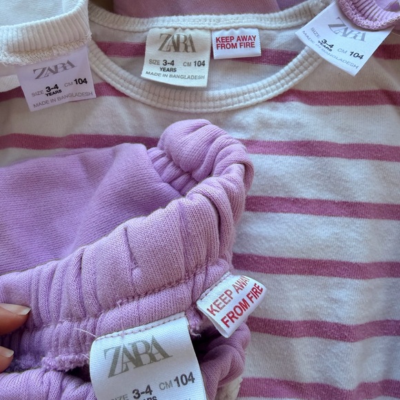 6PCS! BUNDLE ZARA GIRLS Assorted Clothing 3-4T - Picture 6 of 13